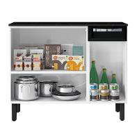 Balcão Itatiaia Rose com 3 Portas e 1 Gaveta - 105 cm de Largura - 7