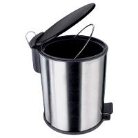 Lixeira Euro Home com Pedal LIX2287-PT em Inox e PP – 5 L - 2
