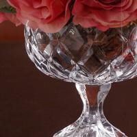 Centro de Mesa Lyor em Cristal com Pé Deli Diamond – 18x18cm - 2