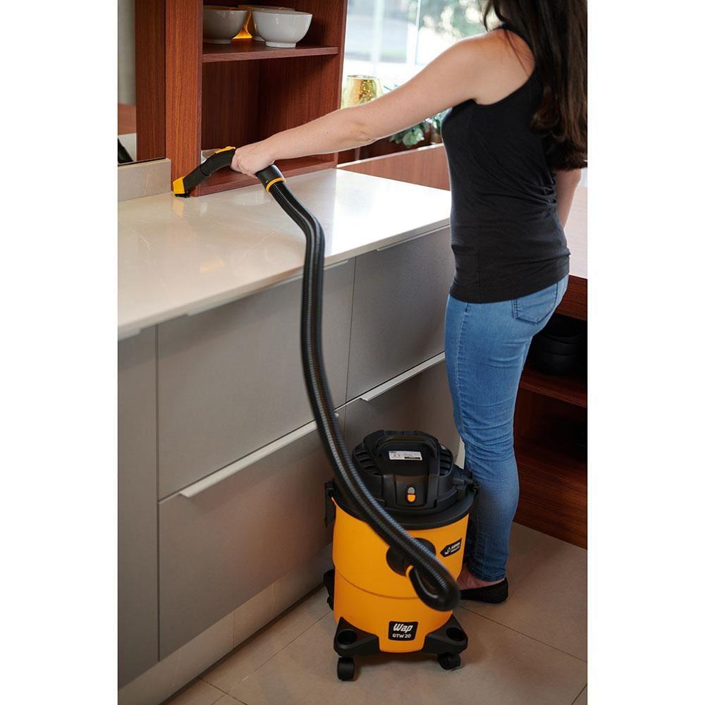Aspirador de Pó e Água WAP GTW 20 1600W com Motor Universal e 160 mbar - Amarelo/Preto - 7