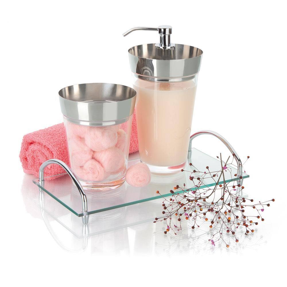 Bandeja Organizadora Forma Dry com Espelho - 15 x 25 cm - 2