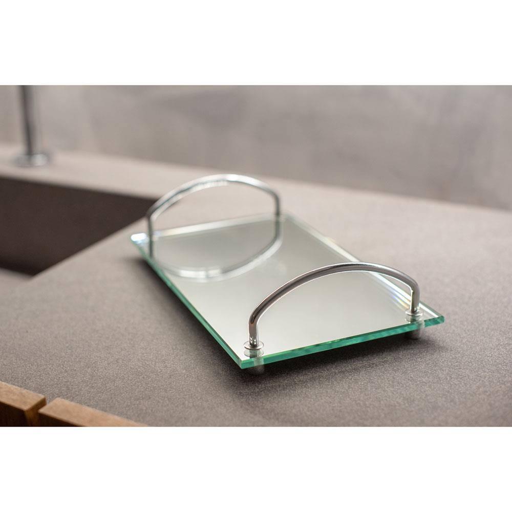 Bandeja Organizadora Forma Dry com Espelho - 15 x 25 cm - 3