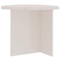 Mesa de Centro Artely Delta com Tampo de 60x58 cm - Off White - 6