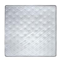 Colchão King Size Herval Silver com Pillow Top e Molas Ensacadas 30x139x203cm - Cinza