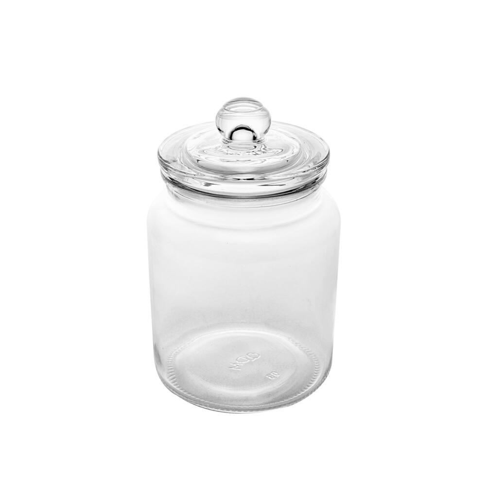 Porta Mantimento de Vidro Lyor Arena com Tampa - 750ml - 2