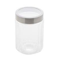 Porta Mantimento de Vidro Lyor Sydney com Tampa de Aço Inox e Acrílico - 1,2 litros - 1