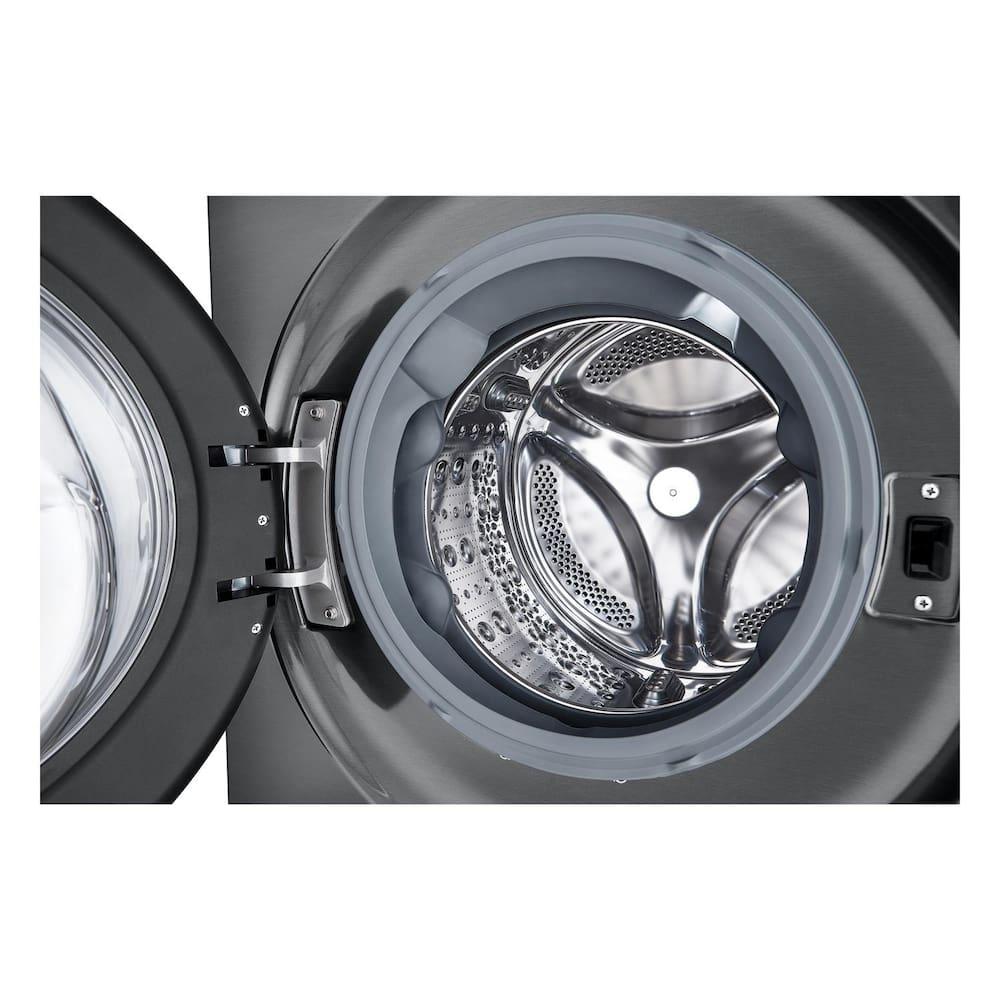 Lavadora e Secadora LG WK14BS6 WashTower 14kg TurboWash 360° AI ThinQ Black Inox - 8