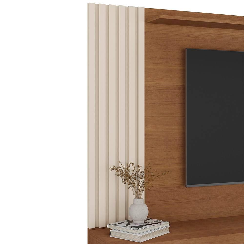 Painel Presence Artely com 1 prateleira para TVs de até 75 polegadas - 2
