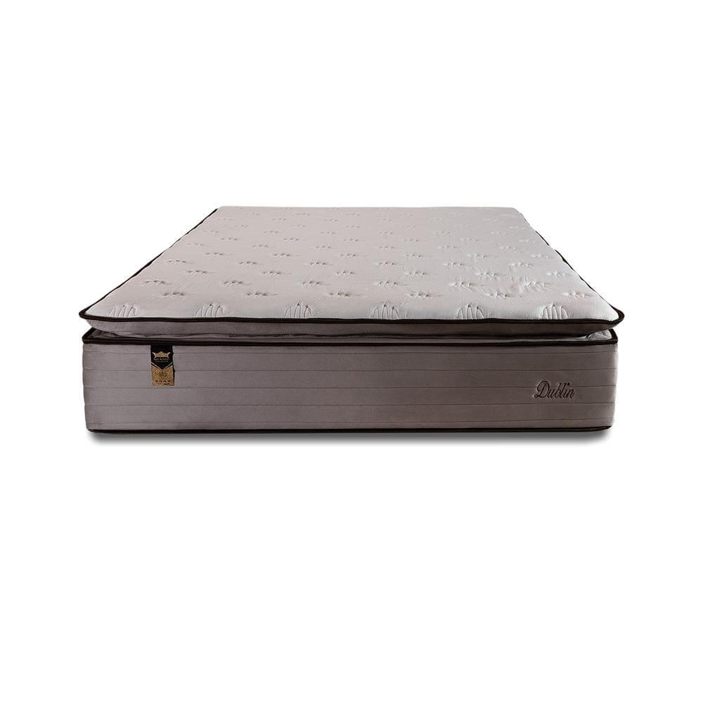 Colchão King Size Hellen Dublin com Molas Ensacadas e Espuma D33 28x193x203cm - Bege - 2