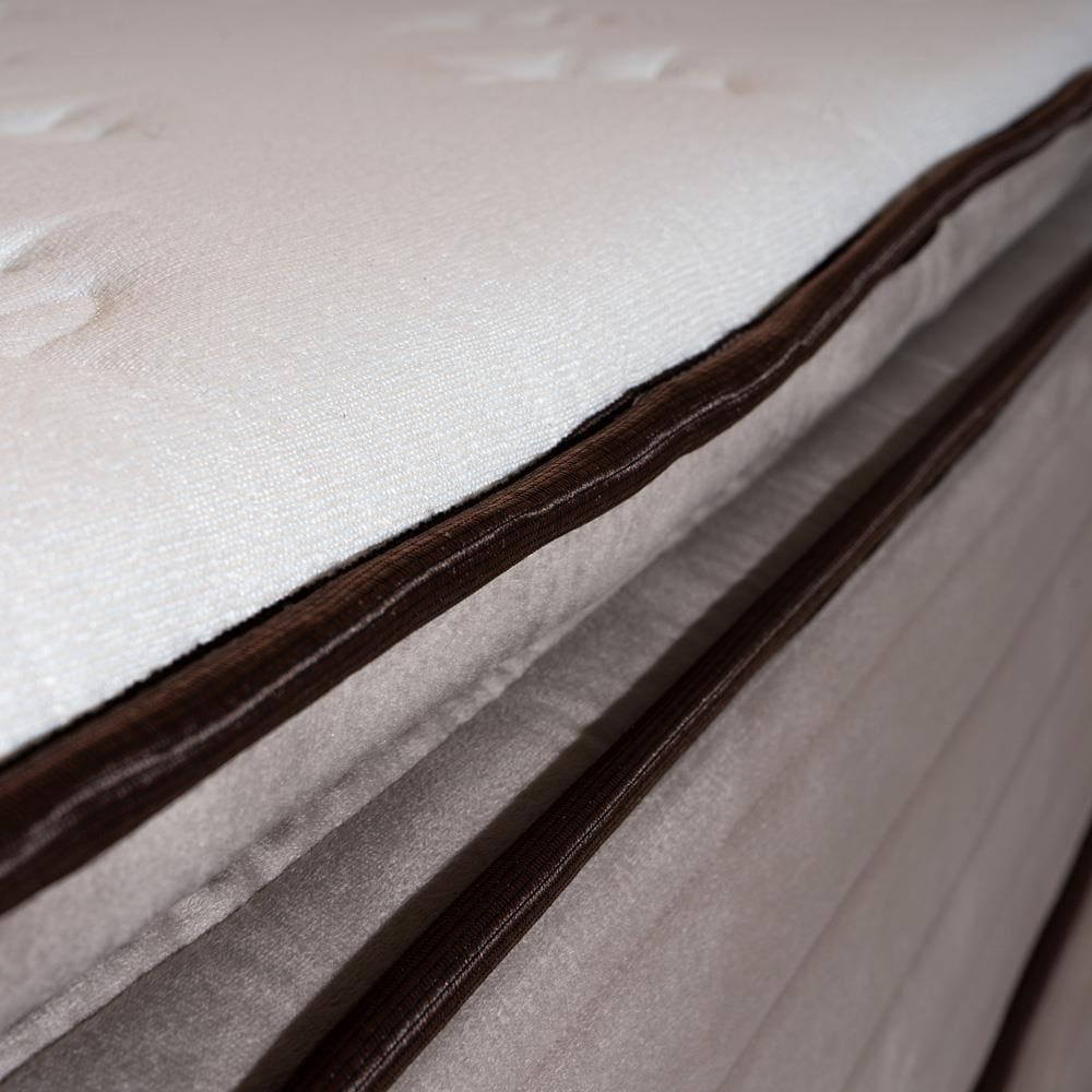 Colchão King Size Hellen Dublin com Molas Ensacadas e Espuma D33 28x193x203cm - Bege - 6