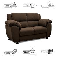 Sofá 2 Lugares Cama inBox Paris com 152cm de Largura e Revestido em Bouclé - 5