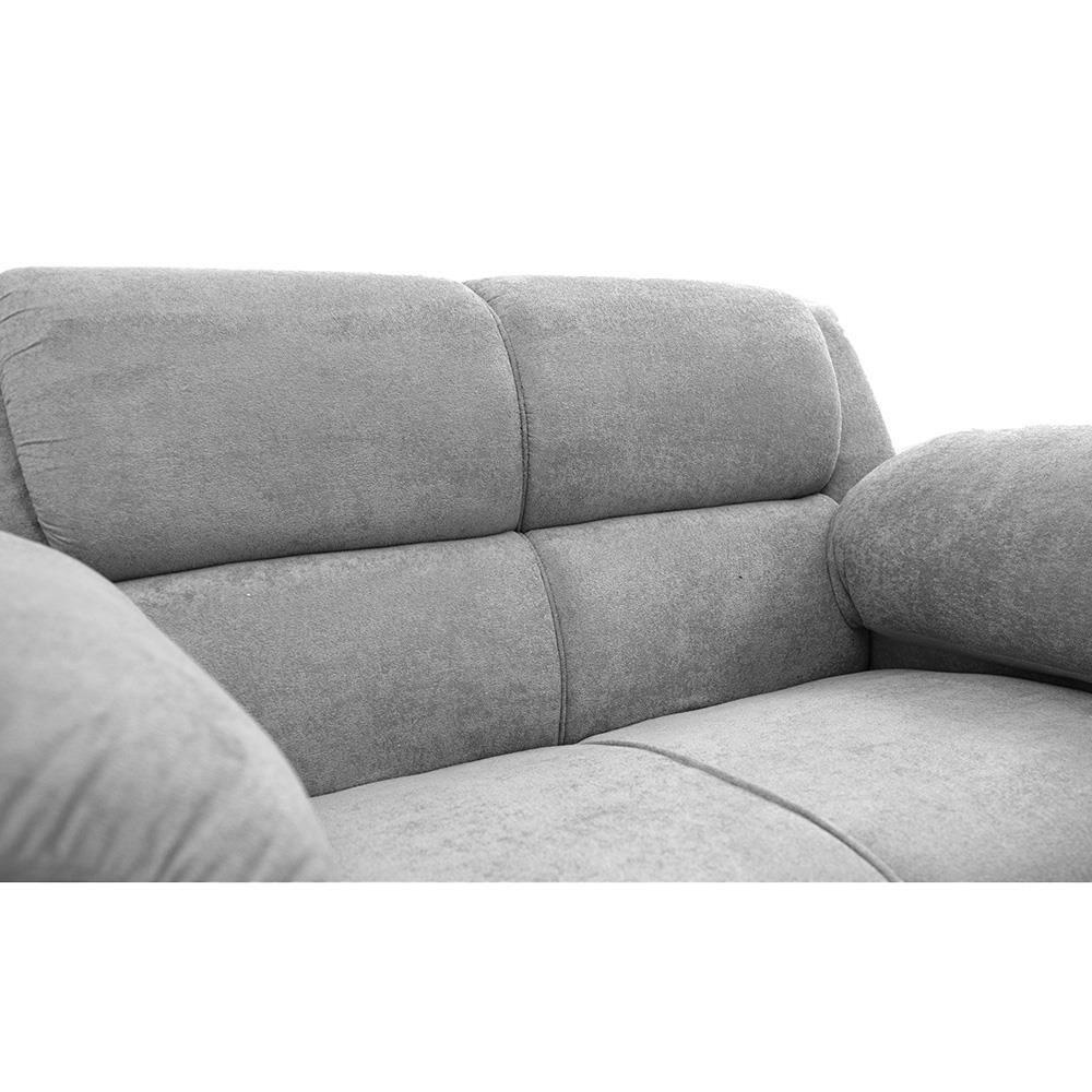 Sofá 2 Lugares Cama inBox Paris com 152cm de Largura e Revestido em Bouclé - 4