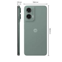 Smartphone Motorola Moto g35 5G Cinza 256GB 4GB RAM + 8GB Ram Boost e Camera 50MP com AI NFC Tela 6.7" com Superbrilho - 6