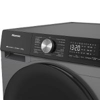 Lava e Seca Hisense Steam WD3S13 Inverter com Wi-Fi, 13 Programas de Lavagem e 3 de Secagem Titanium - 13kg/8kg - 6
