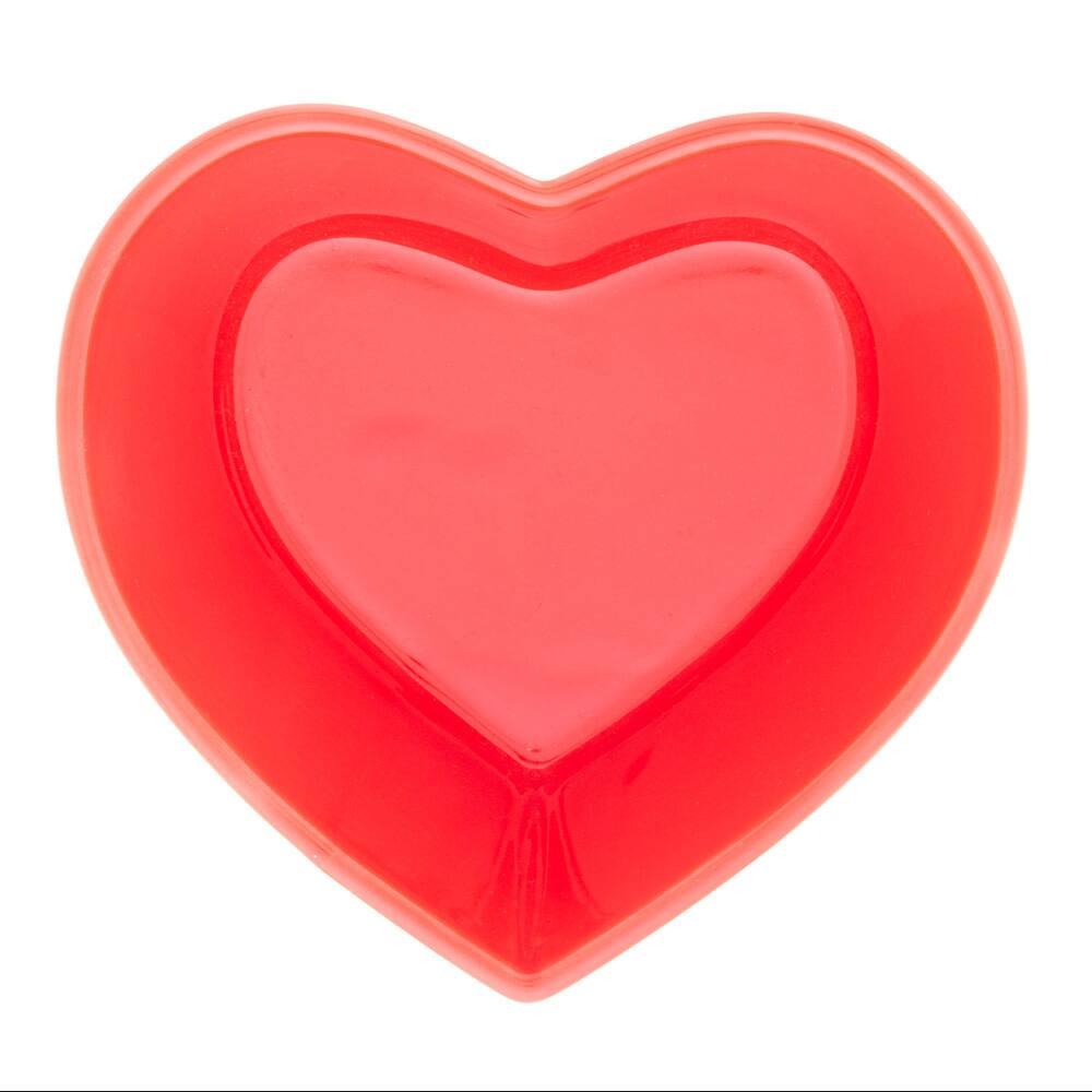 Aparelho de Fondue 4 Peças Wolff Coração para Duas Pessoas Vermelho - 400ml - 5