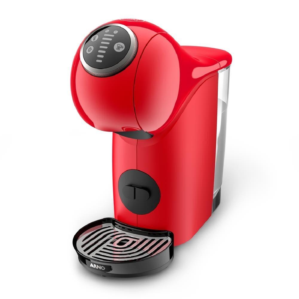 Máquina de Café Arno Nescafé Dolce Gusto Genio S Plus DGS3 Multi bebidas, Digital e Automática – Vermelha - 1