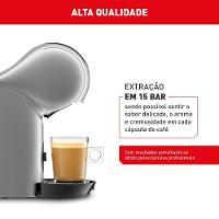 Máquina de Café Arno Nescafé Dolce Gusto Genio S Touch DGS4 Multi bebidas, Digital e Automática – Prata