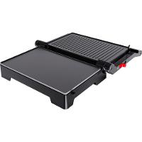 Mini Grill Elétrico Oster OGRL230 2 em 1 com abertura 180° - Inox - 9