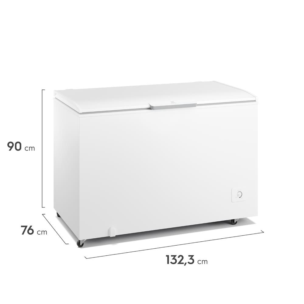 Freezer Horizontal Electrolux HI440 com Tecnologia Inverter, Pés com Rodízio, Gás Refrigerante R600a e Degelo Manual - 400 litros - 7