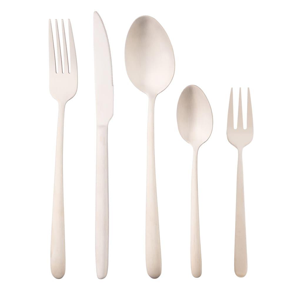 Faqueiro Wolff Viena em Aço Inox Champanhe Fosco - 30 Peças - 1