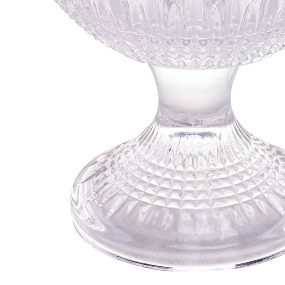 Potiche Decorativo Wolff em Cristal com Pé Queen - 11cm x 18cm (AxP) - 3