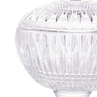 Potiche Decorativo Wolff em Cristal com Pé Queen - 11cm x 18cm (AxP) - 2