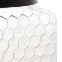 Pote para Mantimentos Wolff Colmeia em Vidro com Tampa - 1,8L - 5