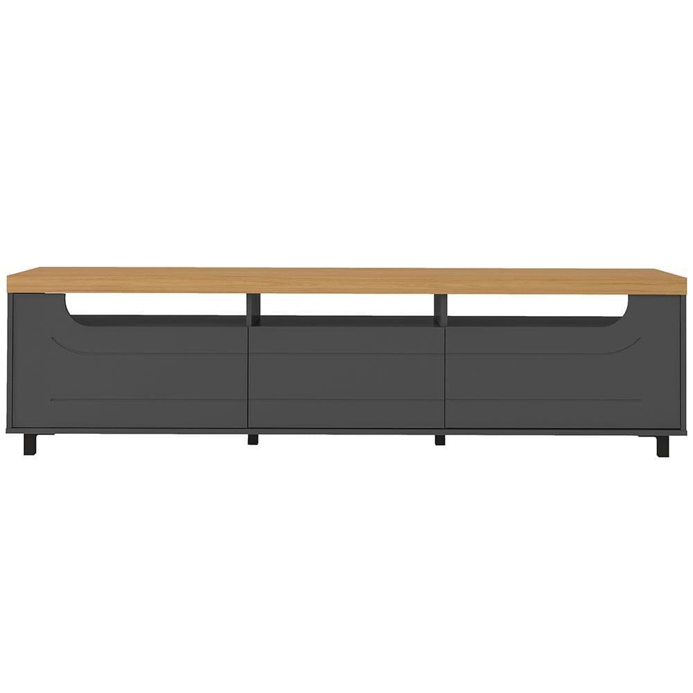 Rack Artely Mercury com 2 Portas e 1 Gaveta, 200 cm de Largura, Ideal para TV de até 75" - 3