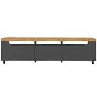 Rack Artely Mercury com 2 Portas e 1 Gaveta, 200 cm de Largura, Ideal para TV de até 75" - 3