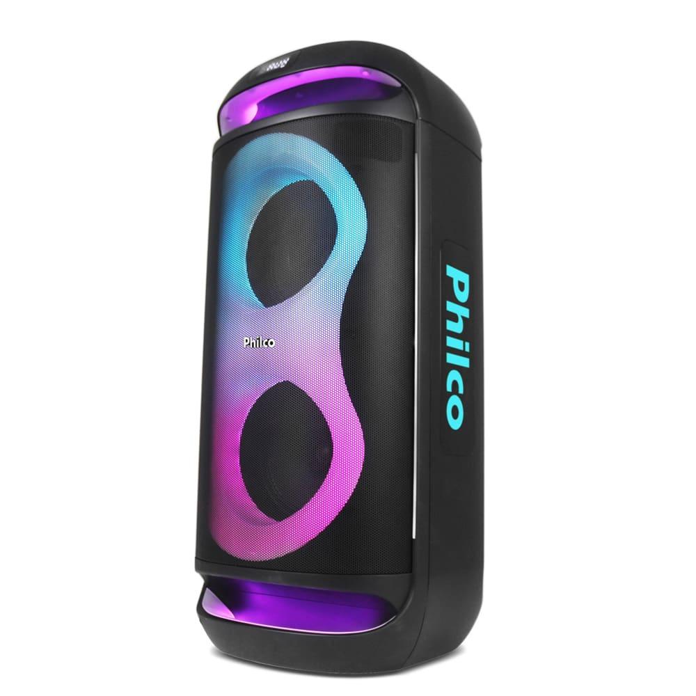 Caixa de Som Amplificada Philco PCX6702 com Bluetooth, Ex Bass, Iluminação LED e até 12h de bateria - 800W - 5