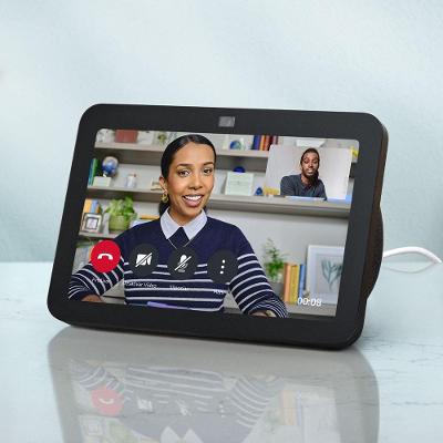Echo Show 8 Amazon Smart Display com Alexa, Áudio Espacial e Hub de Casa Inteligente - Preto