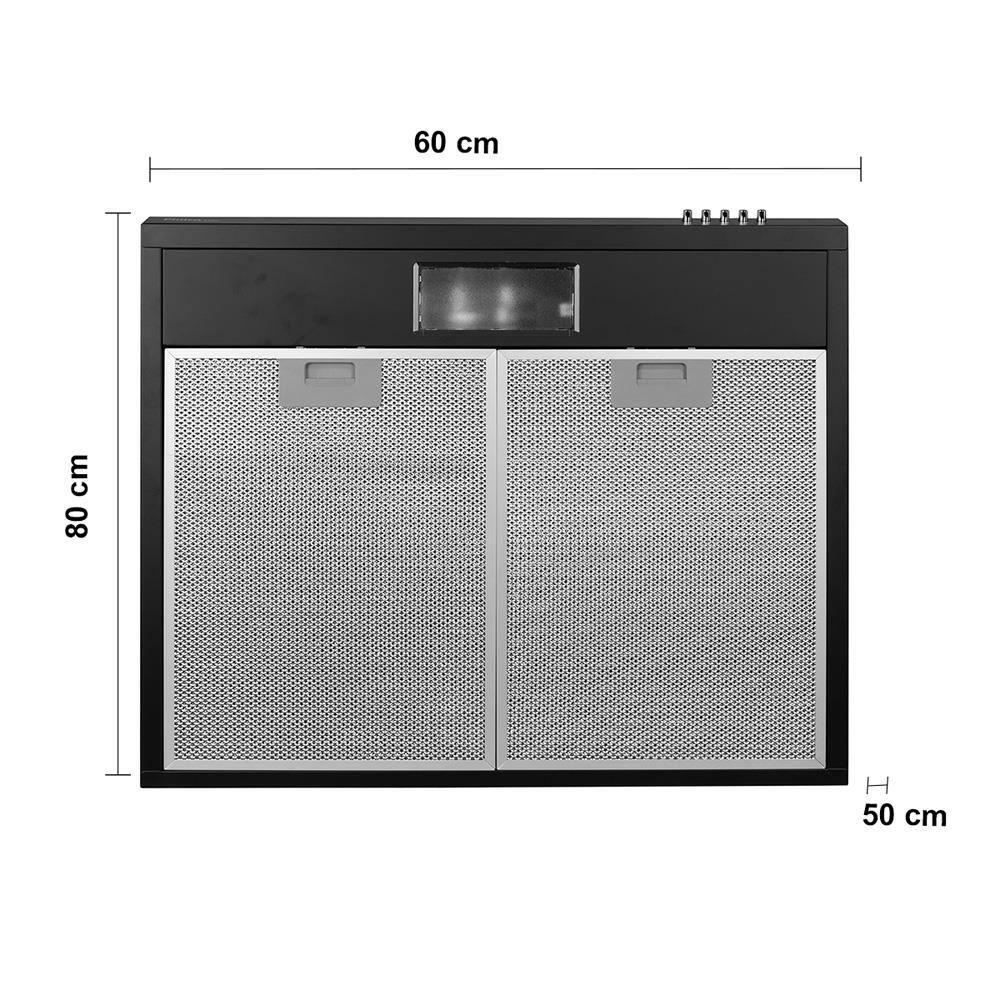 Depurador e Exaustor de Ar Philco Slim PDR60P Preto com 3 Velocidades – 60cm - 7