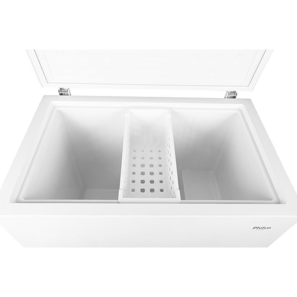Freezer Horizontal Philco PFH260B Pés com Rodízio, 1 Porta, R600a e Degelo Manual Branco - 253 litros - 4
