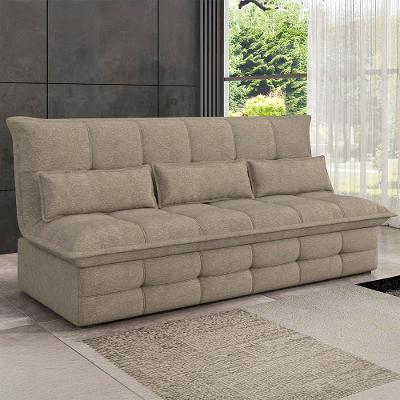 Sofá-Cama 2 Lugares Luizzi Monalisa Revestido em Tecido Boucle - 207cm de Largura