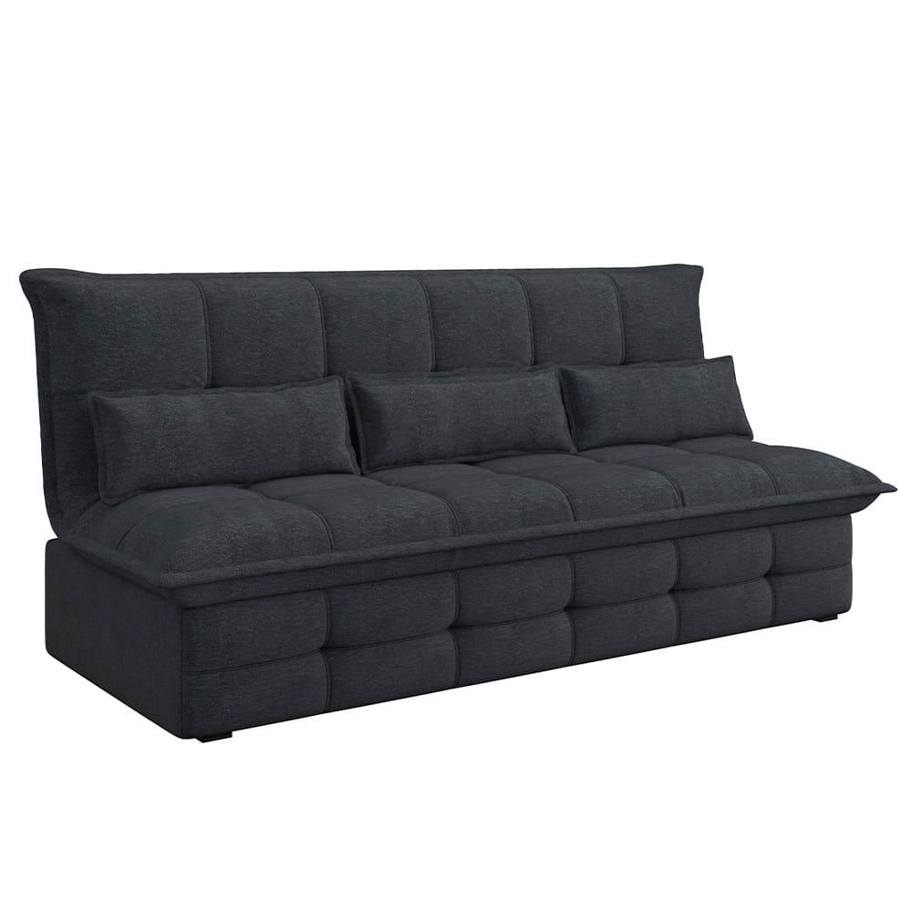 Sofá-Cama 2 Lugares Luizzi Monalisa Revestido em Tecido Boucle - 207cm de Largura - 2