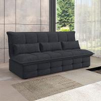 Sofá-Cama 2 Lugares Luizzi Monalisa Revestido em Tecido Boucle - 207cm de Largura - 1