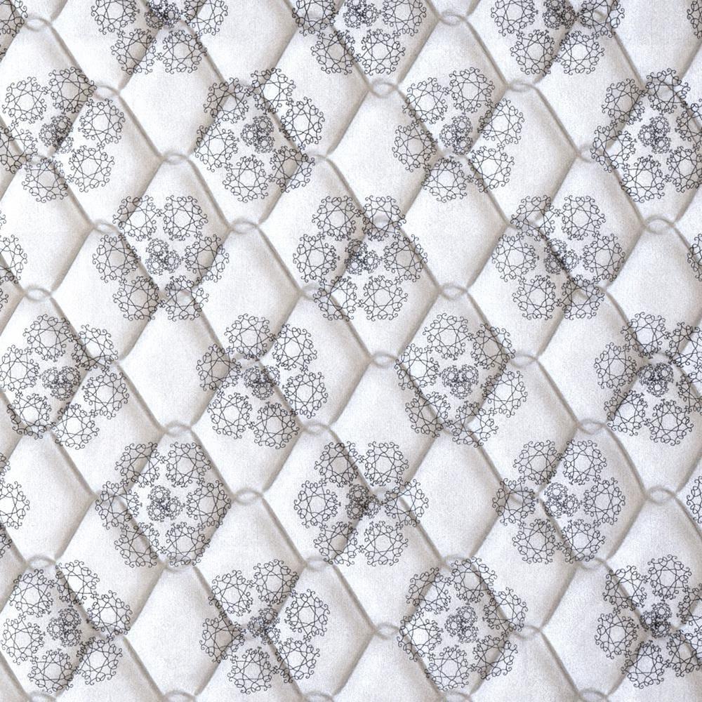 Cama Box de Solteiro Probel Guarda Costas Espuma D23 52x88x188cm - Branco/Preto - 7