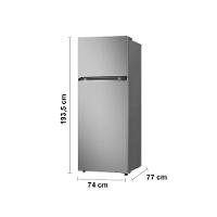 Geladeira LG Frost Free GN-B452PFF Duplex com Tecnologia Smart Inverter, Linear Cooling e DoorCooling Inox Look - 461 litros - 5