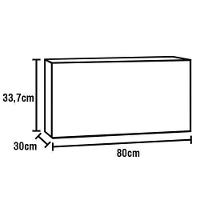 Cozinha Completa Bartira Amazonita com 7 Portas, 1 Gaveta e 4 Prateleiras - 280cm de largura - 9
