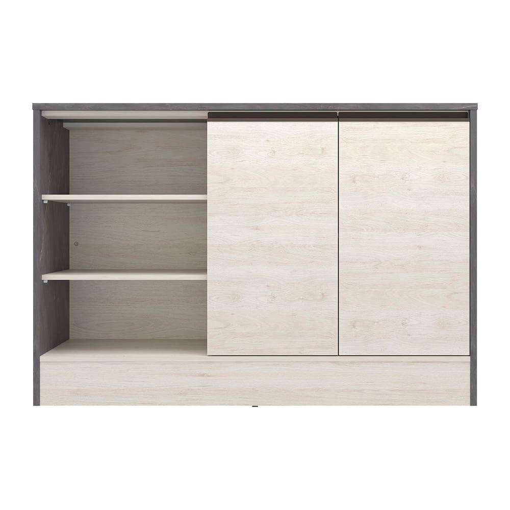 Cozinha Completa Bartira Cristal com 10 Portas, 5 Gavetas, 9 Prateleiras e Bancada Gourmet - 300cm de Largura - 7