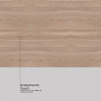 Balcão Demóbile Firenze com 3 Portas, 2 Gavetas e 1 Prateleira + Pia para Cozinha Ghelplus King com Válvula - 120x53cm - 6