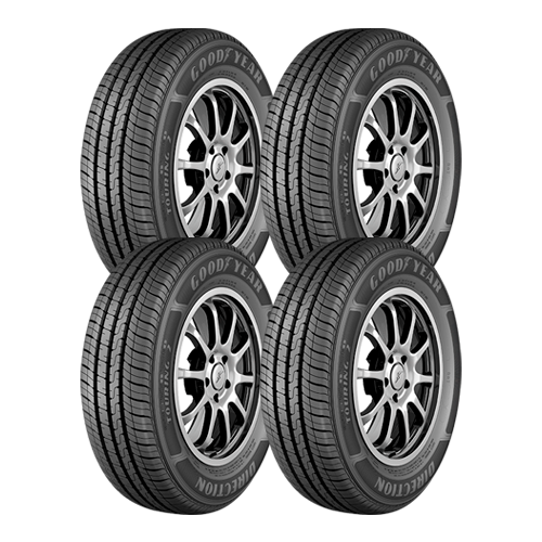 Pneu Goodyear Direction 2 Touring 185/70 Aro 14 88H - 4 Unidades - 4