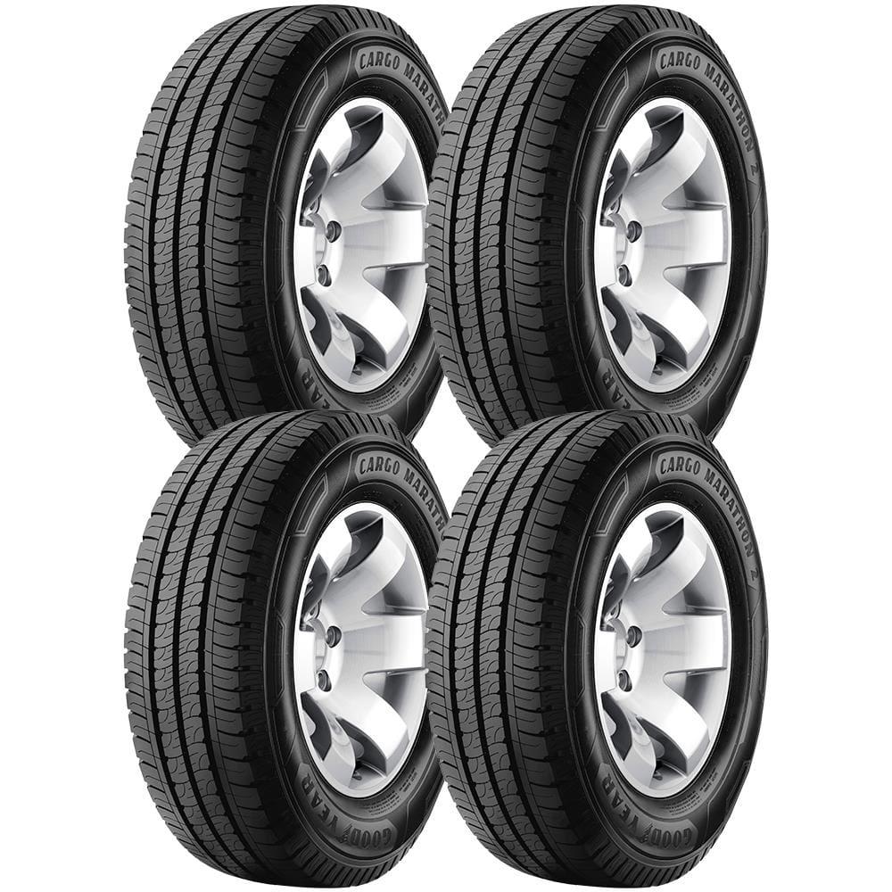 Pneu Goodyear Cargo Marathon 2 185R14C 102/100R Aro 14 Para Caminhonetes - 4 Unidades - 1