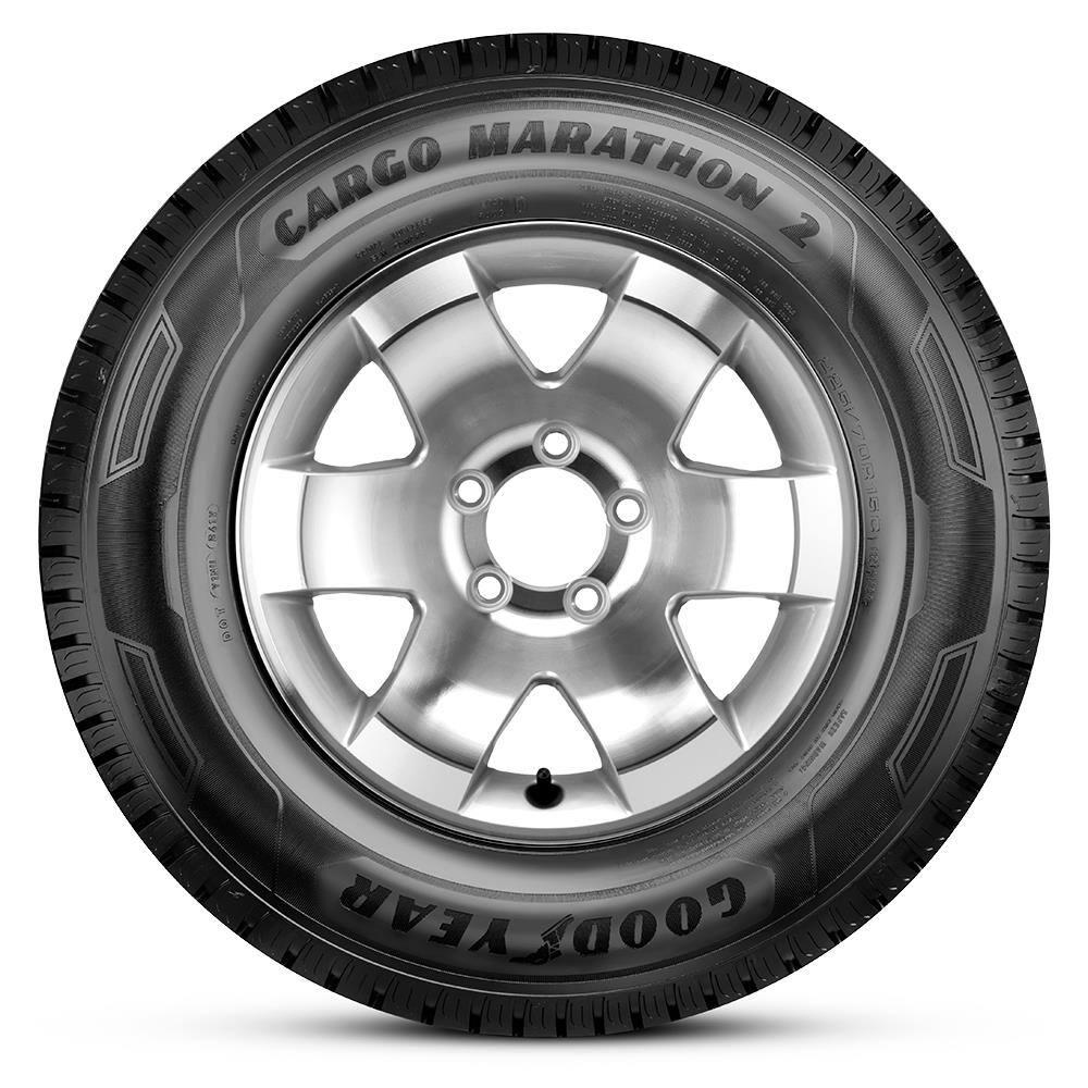 Pneu Goodyear Cargo Marathon 2 185R14C 102/100R Aro 14 Para Caminhonetes - 4 Unidades - 3