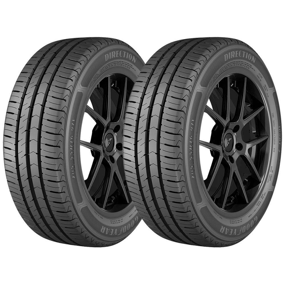 Pneu Aro 17 Goodyear Direction Sport 2 225/45 91V - 2 unidades - 1