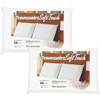 Travesseiros Soft Touch Plumasul 50 x 70 cm Brancos - 2 Unidades - 1
