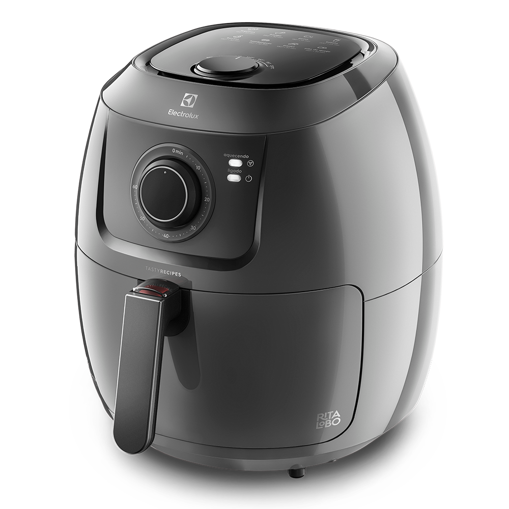 Fritadeira Elétrica Sem Óleo Air Fryer Electrolux Family Efficient EAF50 5L – Grafite + Cafeteira Elétrica Efficiente ECM10 15 Xícaras - Preta - 4