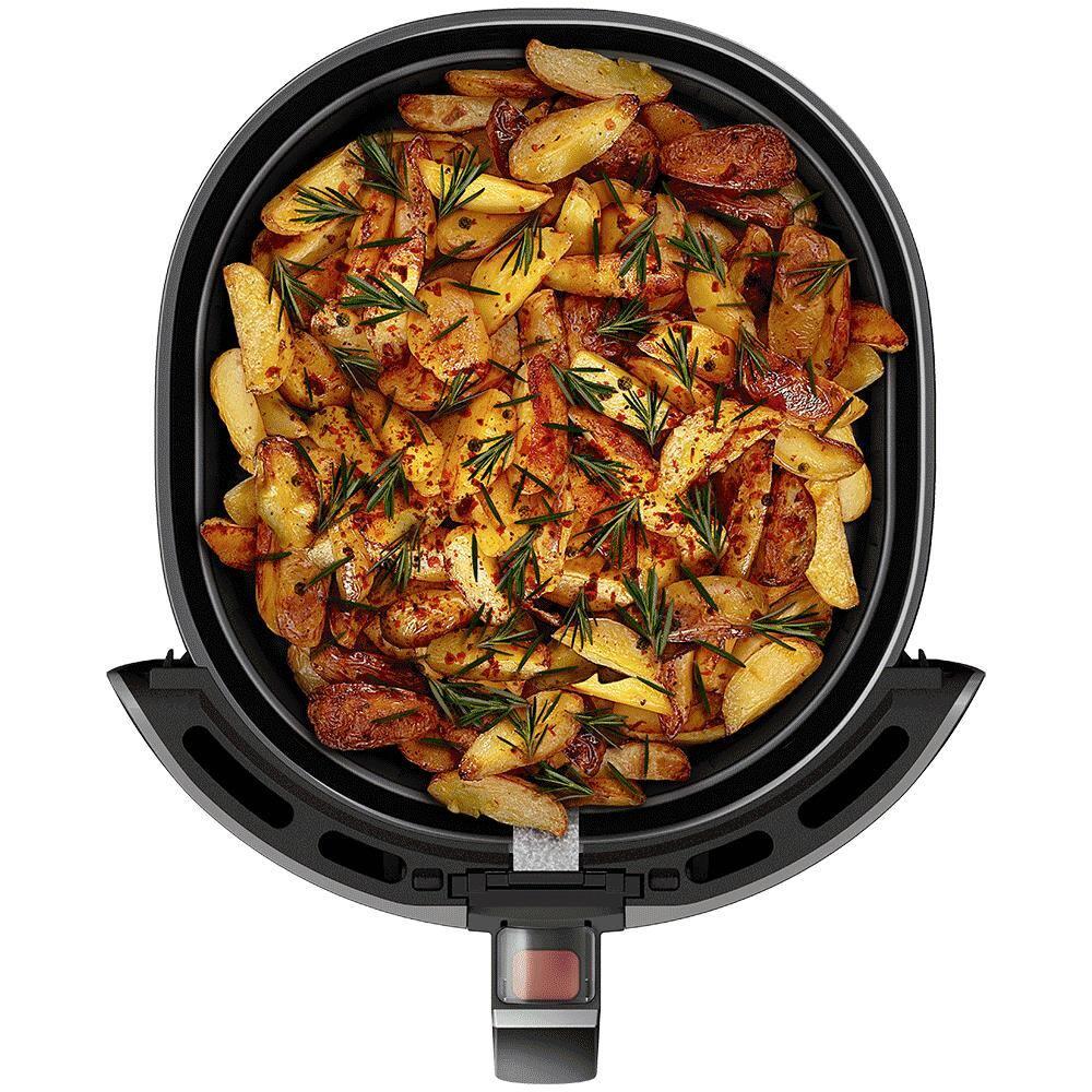 Fritadeira Elétrica Sem Óleo Air Fryer Electrolux Family Efficient EAF50 5L – Grafite + Cafeteira Elétrica Efficiente ECM10 15 Xícaras - Preta - 8