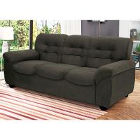 Sofá de 3 e 2 Lugares Linoforte Stillus II com 154 cm e 204 de Larguras e Revestidos em Tecido Suede - 3