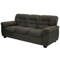 Sofá de 3 e 2 Lugares Linoforte Stillus II com 154 cm e 204 de Larguras e Revestidos em Tecido Suede - 5